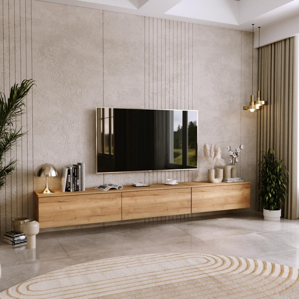 RTV cabinet Nicole 160 cm - color Oak Craft