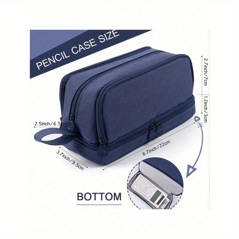 1 шт. Большой пенал, Вместительный держатель, Коробка для хранения, Сумка, Многослойный пенал большой вместимости, Органайзер для стола, Сумка для маркеров, Пенал