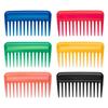 Plastic Wide Teeth Hair Combs Anti-static Massage Hair Brush Hairdressing Colorful Hairdress Salon Styling Traveling Accessories