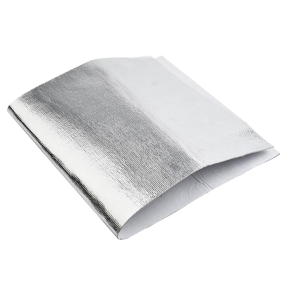 Коврик для защиты от тепла автомобиля, защитная пленка, аксессуар для защиты от тепла, 1,4 мм, теплозащитный колпак 25*50 см, аксессуары, шумоглушитель