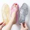 Shoes for Women Clear Transparent Woman Slippers Jelly Wedge Heel Flip Flops Slides Multi Color Sandals Designer Luxury Eva 2025