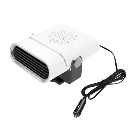Portable Car Heater 12V Fast Heating Cooling Fan 360-degree Rotatable Multi-Level Adjustment Car Defogger