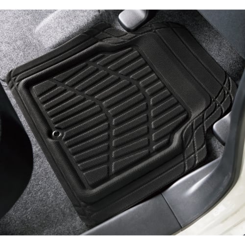 BONFORM Car Mat, Cut Shape, For Light/Normal Cars, For Front/Rear Use, 1 Piece, Waterproof, Fully Washable, Anti-slip Treatment, Free Cut, Front SS Re