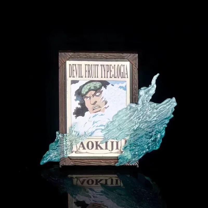 ONE PIECE Top War, Луффи, Марко, Белоус, Фоторамка, Разыскивается, Украшение, Фигурка в пакете
