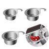 Stainless Steel Sink Strainer Drain Basket for Kitchen Organization Rustproof Dish Drying Rack Cooking Enthusiasts Tool