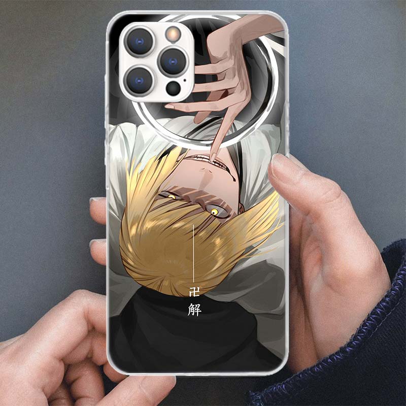 Чехол для телефона Bleach Синдзи Хирако для iPhone 17 16 15 14 13 12 11 Pro Max Mini Plus Air 7 SE 8 Мягкий силиконовый печатный корпус Funda 17
