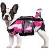 Ripstop Dog Life Jacket Shark Life Vest for Dogs Safety Lifesaver with High Buoyancy and Lift Handle for Small Medium Large Dogs