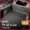 Tesla Model 3 Trunk Mat (2019-2025) - TPE Backrest Integrated Mat Accessories