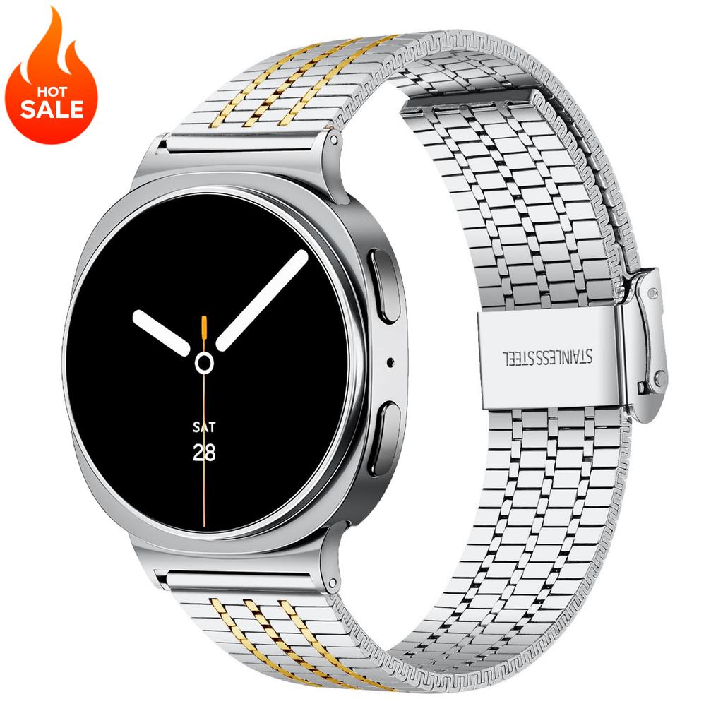 Металлический ремешок для Samsung Galaxy Watch 8 40мм 44мм 8Classic 46мм Ultra (2025) Браслет из нержавеющей стали 47 мм для ремешка Galaxy Watch