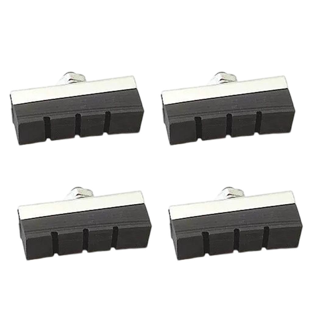 2 пары тормозных колодок V-образного типа для велосипедов, тормозные колодки для велосипедов, комплект тормозных колодок V-образного типа для горных велосипедов, переднее заднее колесо