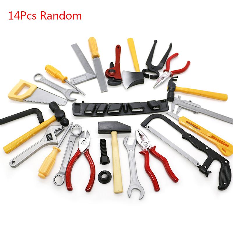 Kids Toys Simulation Repair Tools Set for Boy Safe Plastic Children Maintenance Tools Screwdriver Hammer Tongs Pretend Play Toy