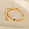 Versatile Accessories for Women Jewelry Fashion Beaded Bracelet Personalized Gold Plated Bracelets Stainless Steel ALN2601000136