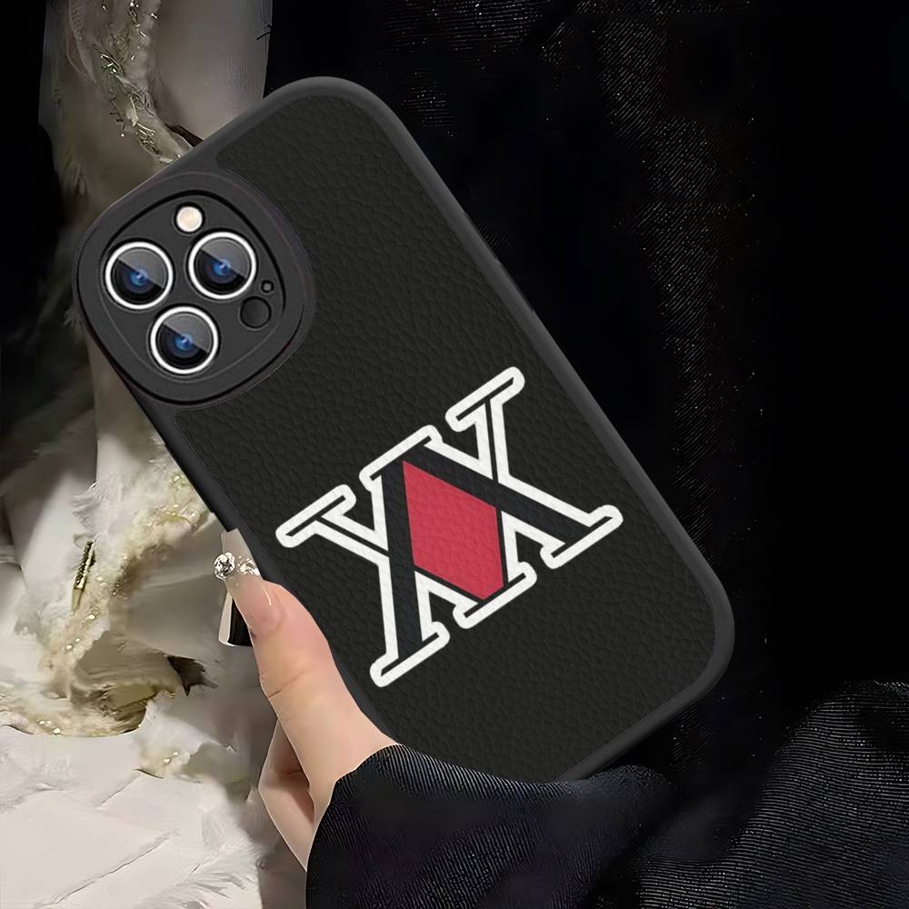 Силиконовый чехол для телефона Hunter X Hunters для iPhone 16 15 14 13 12 11 Pro Max Mini Кожаный мягкий чехол