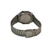 Casio Часы с кварцевым механизмом, стальным ремешком, унисекс, черный циферблат, A168WA-1W(Watch5--)