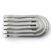 Great BVLGARI Money clip Bvlgari Man Slit Silver SV925 mens Used