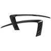 Carbon Fiber Headlight Eyelid Eyebrow Cover Trim Fit For Grand Cherokee 14-16 T3