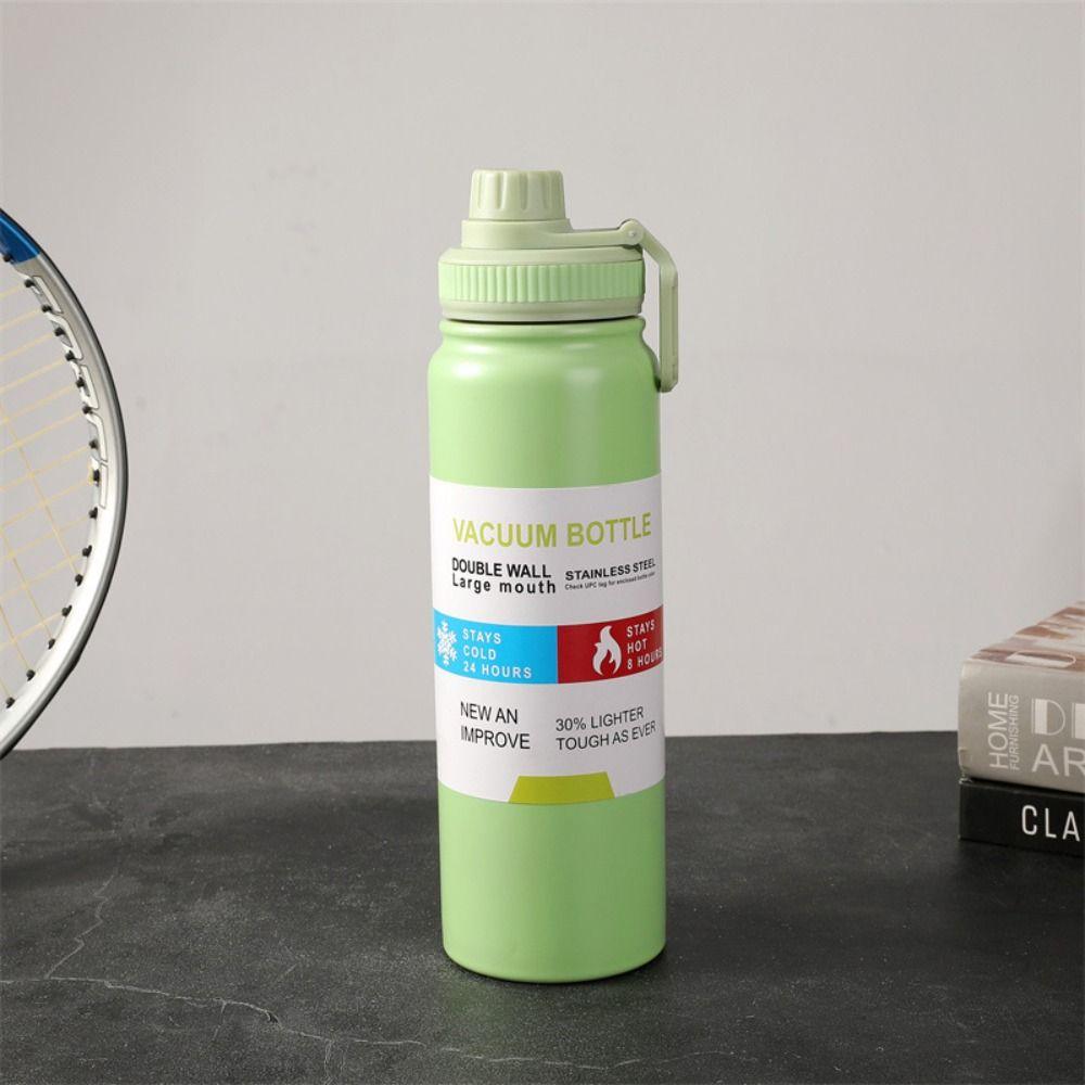 Stainless Steel Insulated Cup Leakproof Sports Water Bottle Vacuum Flask Cold/Hot Drink