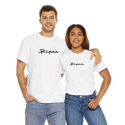 Винтажная футболка унисекс Piper из плотного хлопка