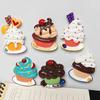 Yousheng 3D Cupcake Магнит на холодильник Имитация десерта Магнит на холодильник из смолы Домашний офис Кухня Шкафчик Имитация еды Украшение