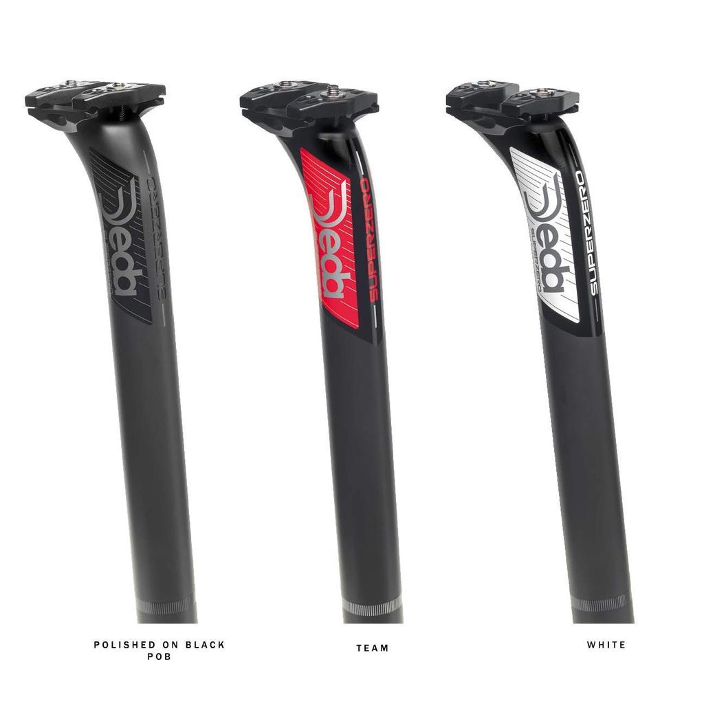 DEDA Super Zero Carbon Seatpost 1003650006 (2020) White, 31.6x350mm,