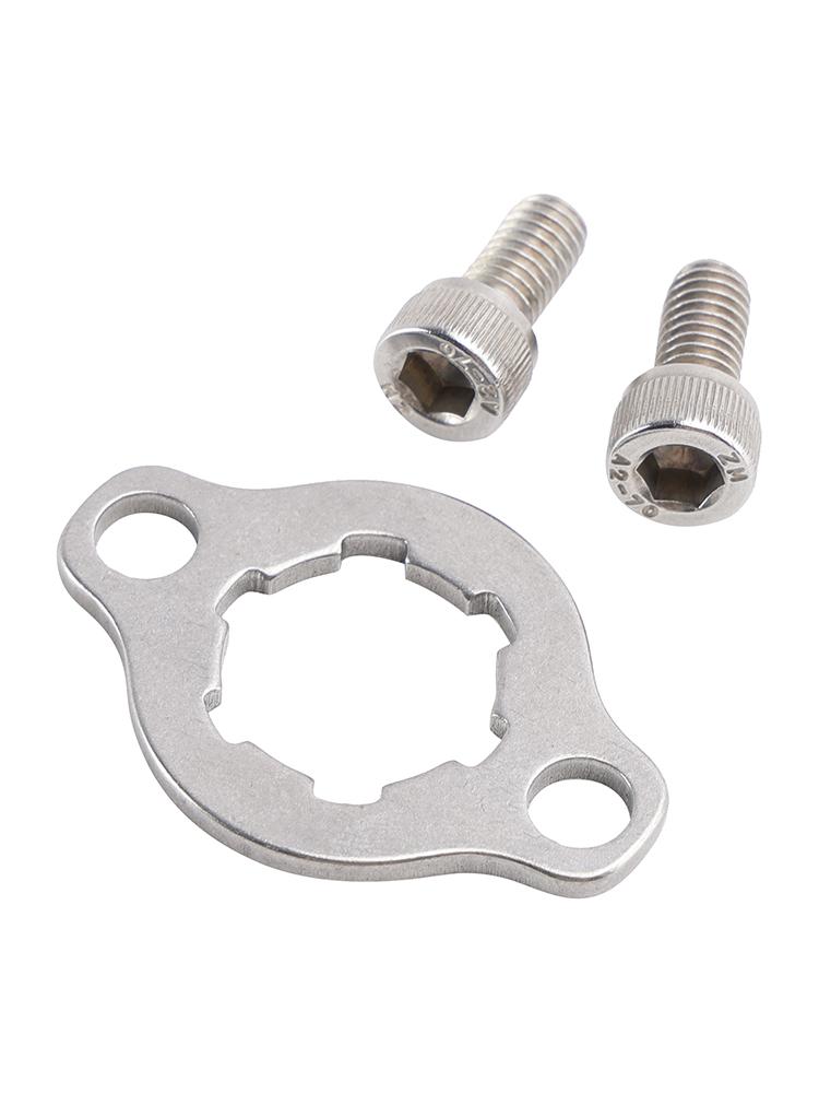 Фиксатор держателя передней звездочки с комплектом крепежа для Yamaha Blaster YFS200 1988-2007