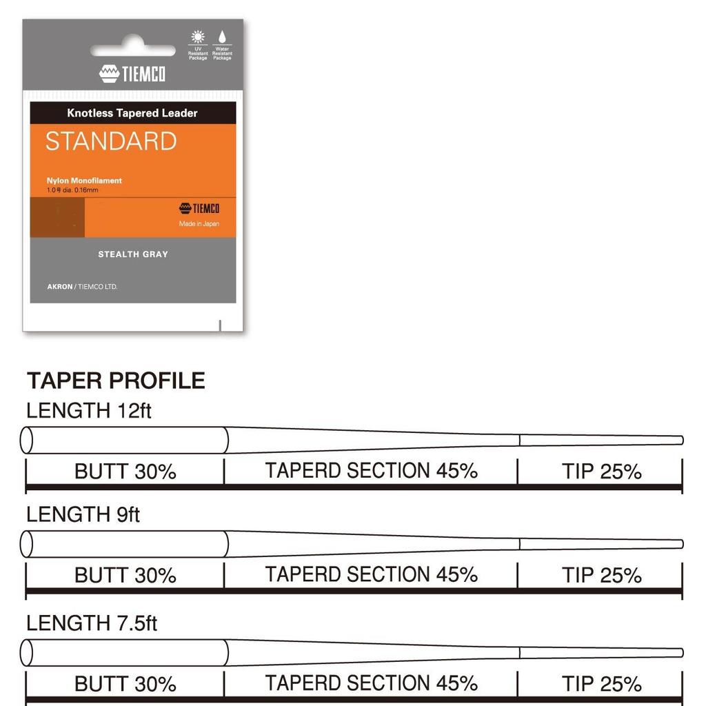 TIEMCO TIEMCO Leader Standard 12FT 7X