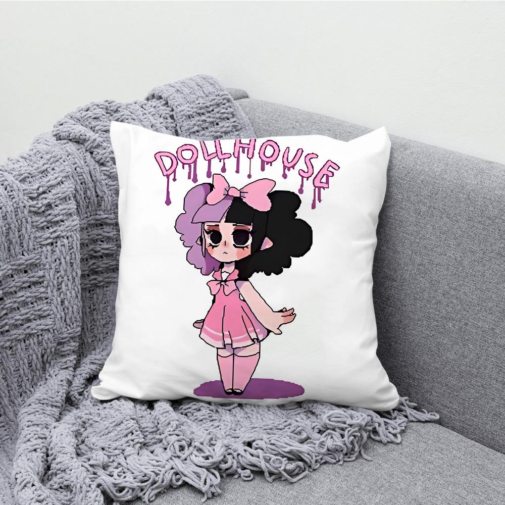 Singer M-Melanie Portals Pillow Case Soft Cushion Cases for Farmhouse Sofa Decor Home Decorations and Protector Pillow Case
