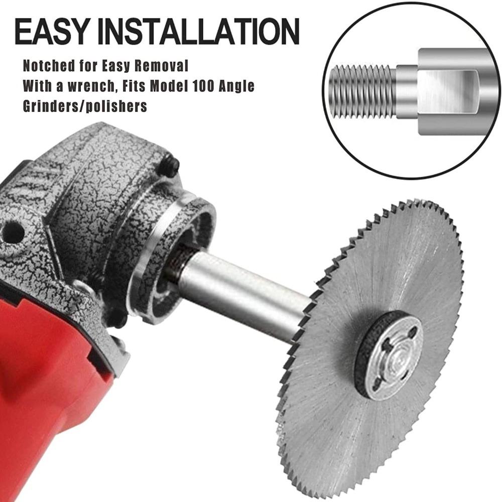 Rotary Extension Connector Adapter Polisher Pressing Plates Angle Grinder Extension Stainless Steel