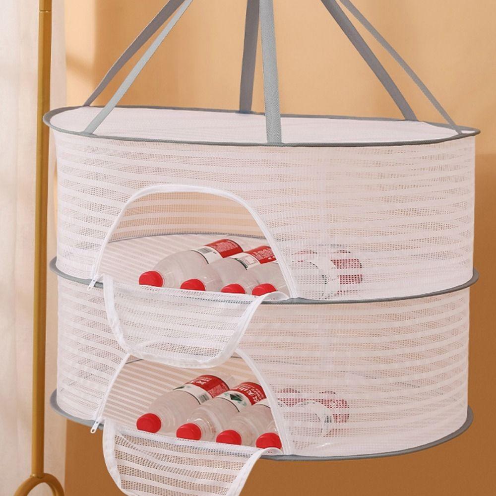 Складная прочная бытовая сетка для сушеных овощей, сетка для подвешивания одежды, сушилка для рыболовной сети, сумка для сушки