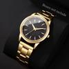 Simple Dial Men Quartz Watch Fashion Men Business Watches Reloj Hombre