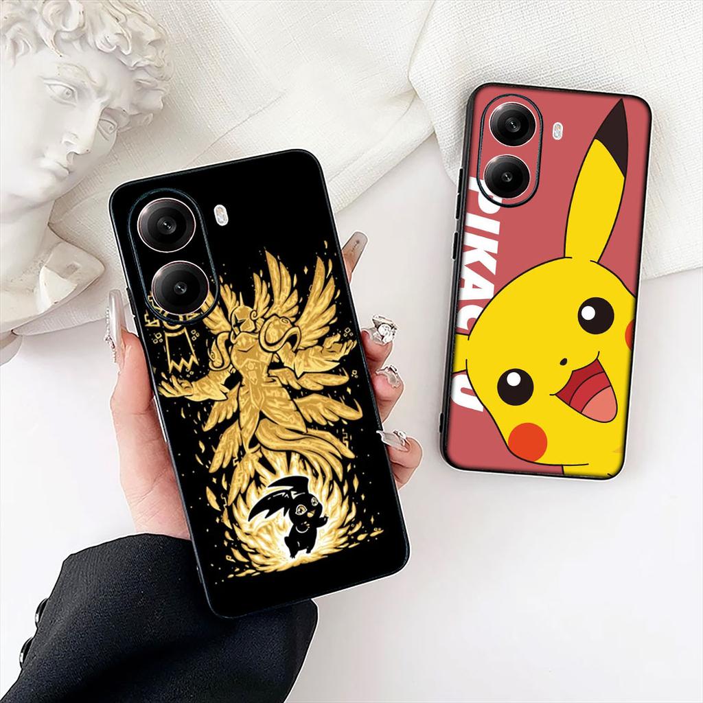 P-Pokemons GO P-Pikachus Mewtwo Phone Cover for Apple iPhone 12 13 Mini XS 11 Pro Max 7 8 Plus + XR 8+ X SE 2020 SE3 Case
