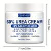 60% Urea Cream for Hand & Foot-Hydrating Moisturizer with Salicylic Acid & Glycerin,Improves Texture & Barrier, Softens Cracked Heels-Foot Moisturizer