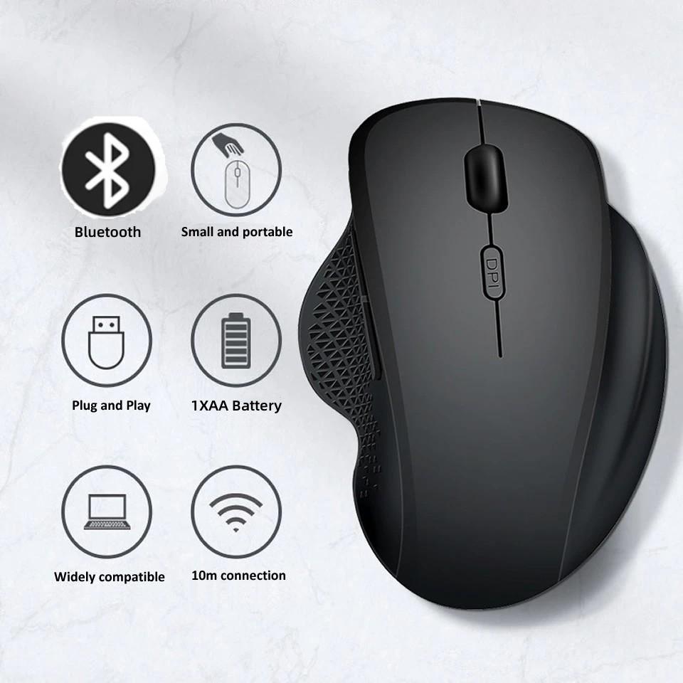 Беспроводная мышь геймерская игровая мышь Bluetooth мышь беспроводная эргономичная мышь 6 кнопок 2,4G BT двухрежимная USB компьютерная мышь для ПК