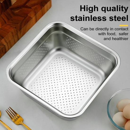 Корзина для хрустящей корзины из нержавеющей стали для OG701, уличный гриль, безопасная посудомоечная машина, жаропрочная 4QT, лоток для фритюрницы большой вместимости