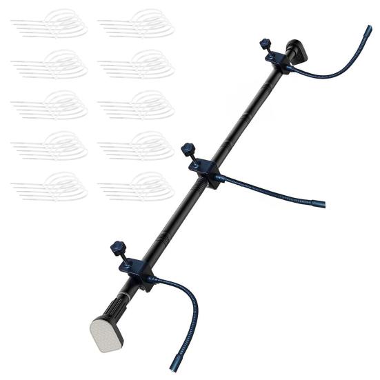 Front Door Garland Hanger Strong Load-bearing Adjustable Design Heavy-Duty Wreaths Lights Rack Christmas Holiday Decoration Holder