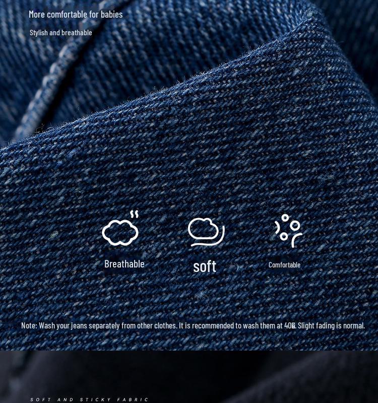 Детские джинсовые брюки Cotton Hall: Теплые вельветовые брюки для детей осень/зима 2024 года.