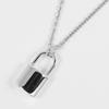 LOUIS VUITTON Lockit Necklace padlock motif Silver925 8.28g Women Used