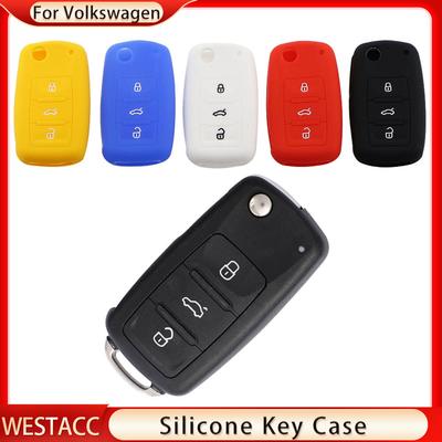 Чехол-держатель для автомобильных ключей, брелок для VW Volkswagen Polo Golf Passat Beetle Caddy T5 Up Eos Tiguan Jetta для Skoda Octavia A5