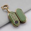 Golden Edge Key Case for Fiat 500 Bravo Iveco Daily Car Keys Protective Cover