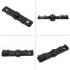 Camera Dual Hot Shoe Extension Bar Mount Bracket Accessory for Fill Light Microphone