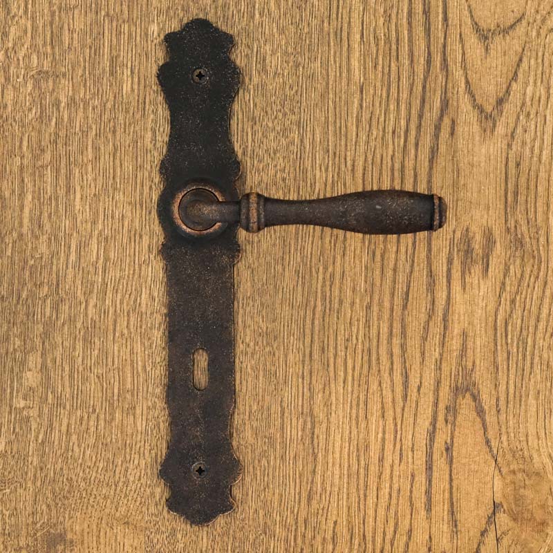 LINCOLN OLD-FINISHED door handle with key plate 72