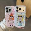 Модная персональная чехол-полицейский Feitian для мобильного телефона Apple promax Макаронный желе чехол/девушка