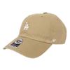 Бренд 47 Cap Mini Logo Cleanup CLEAN UP MENS LADIES CAP Chibi Logo Hat Forty Seven Dodgers Beige Free Size '47 Men's Women's