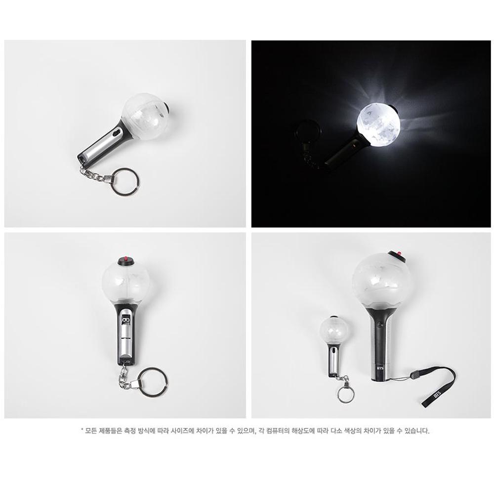 Брелок для ключей в виде концертного фонарика для поклонников группы BTS