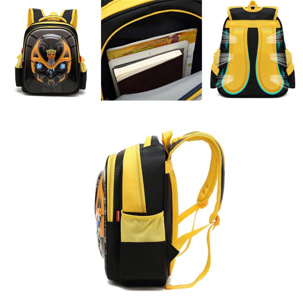 Cute And Fun Panda Bear Transformers Backpack For Boys Ages 1-3, Perfect For Kindergarten And Elementary School