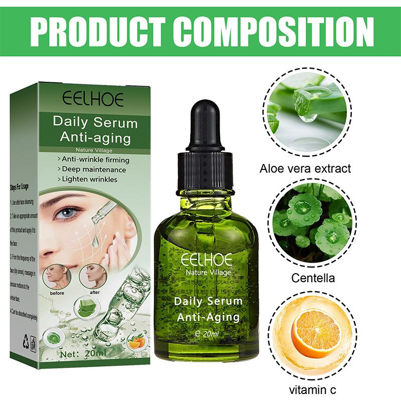 Women Instant Wrinkle Remover Face Serum Lifting Firming Fade Fine Lines Anti-aging Essence Whitening Brighten Nourish Skin Care