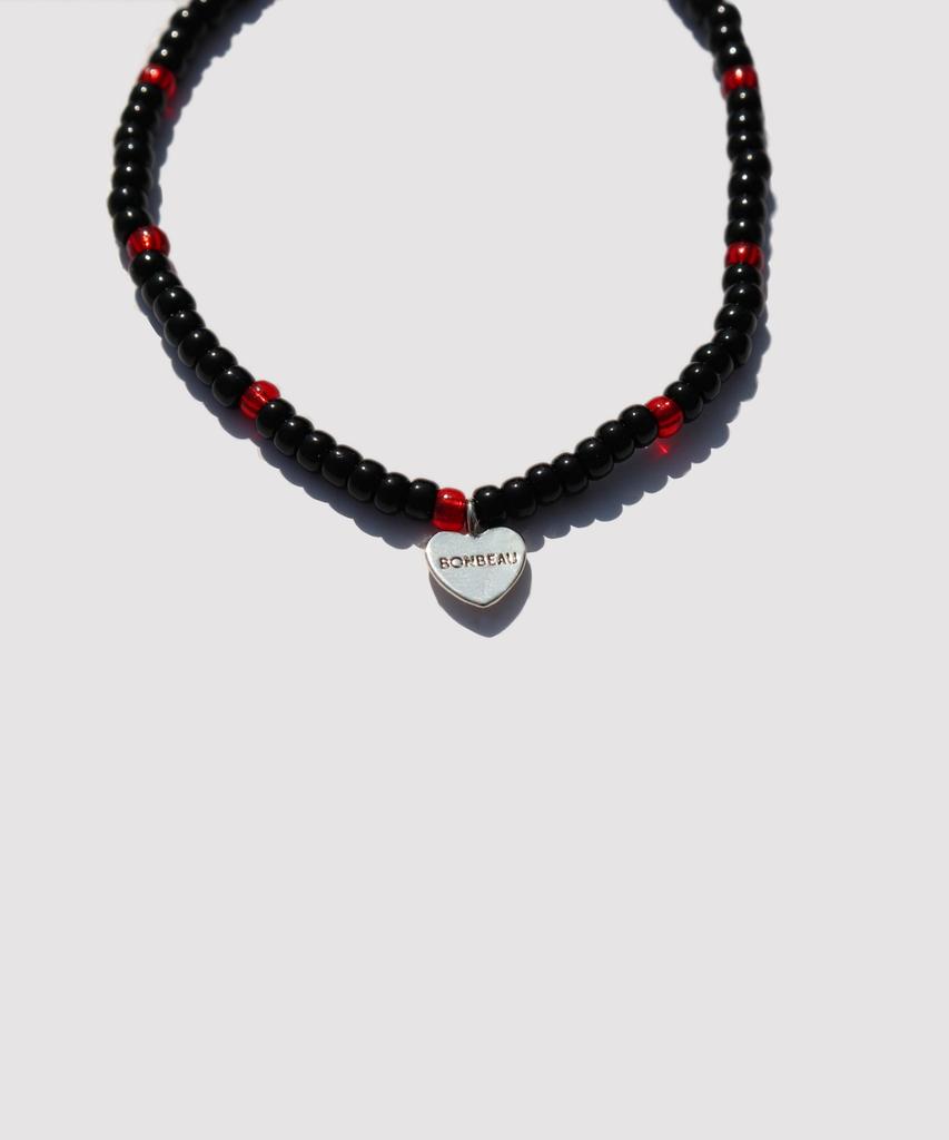 Браслет с бусинами Bonbeau Soul Heart Charm Браслет с цветным сердечком в качестве акцента
