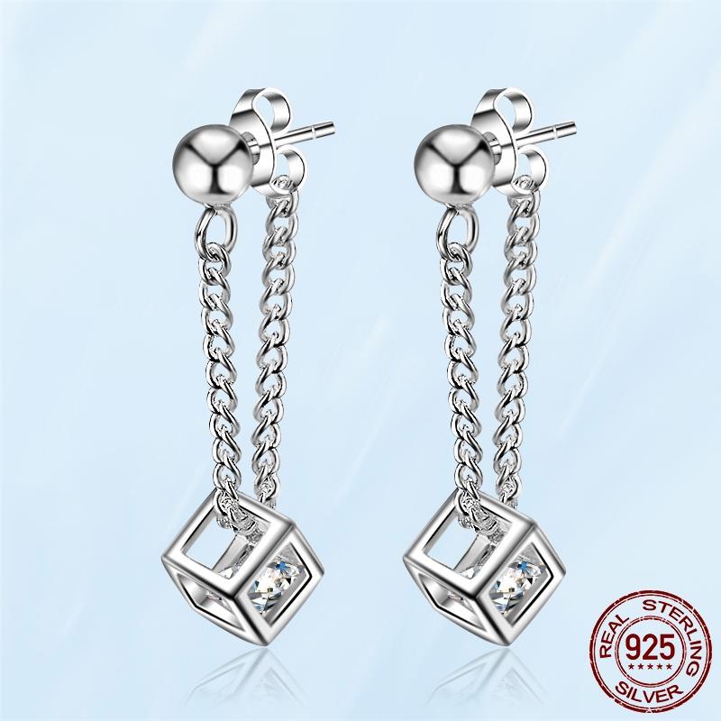 Настоящие оригинальные серьги-гвоздики из стерлингового серебра 925 пробы с цветком маргаритки и перьями в форме сердца, подходят женщинам, модные ювелирные изделия, подарок на помолвку