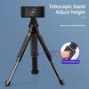 Phone Table Tripod Stable Degree Anti-Falling Retractable Hold Space Saving Triple Phone 360 Rotation Selfie Mobile