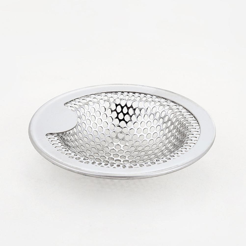 3PCS Kitchen Sink Strainer Stainless Steel Drain Catcher Anti Clogging Washbasin Strainer for Kitchen Bathroom